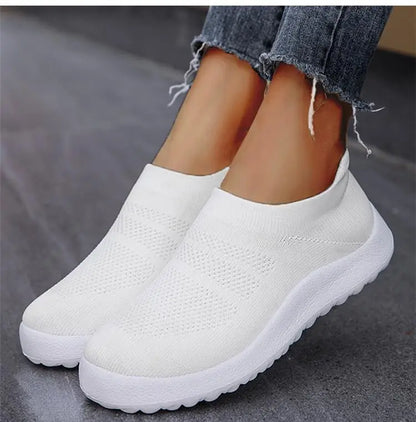 CoreRun Barefoot Lady - Ténis Barefoot Senhora Running Respiráveis Slip-On