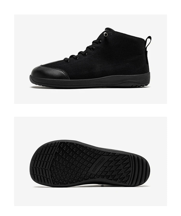 UrbanMid Canvas – Botas barefoot Mid-top Com Biqueira Larga Unissexo