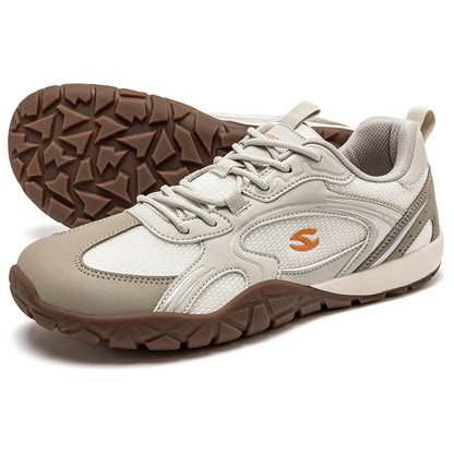 TerraFlex Retro – Sapatos barefoot minimalistas com biqueira larga unissexo