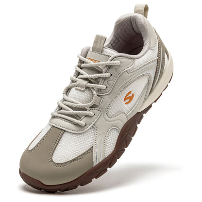 TerraFlex Retro – Sapatos barefoot minimalistas com biqueira larga unissexo