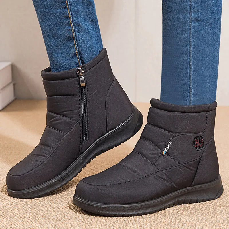 Solenne Winter - Bota Barefoot Térmica com Forro Acolchoado