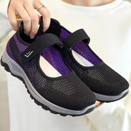 OrthoBare Comfort Lady - Sapatos Barefoot Ortopédicos Senhora Slip-On Respiráveis