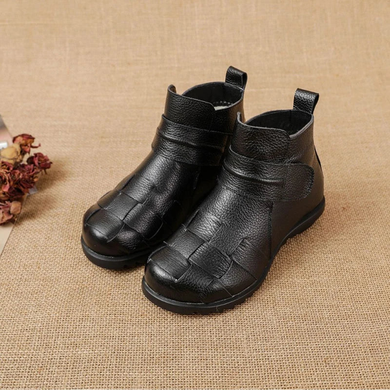 Sorelia - Bota Feminina em Pele Genuína com Forro Quente