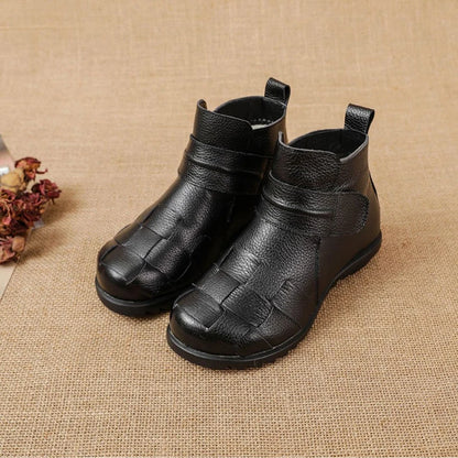 Sorelia - Bota Feminina em Pele Genuína com Forro Quente