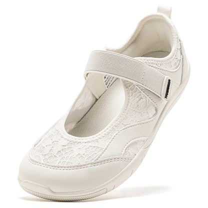 CloudStep Flow – Sapatos barefoot slip-on respiráveis unissexo