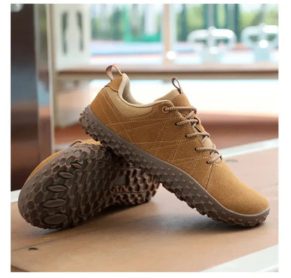 UrbanGrip Leather – Sapatos Desportivos Em Pele Com Biqueira Larga Para Homem