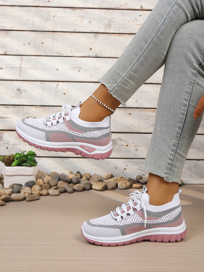 AeroLuna Knit – Sapatos Barefoot Femininos em Malha Respirável