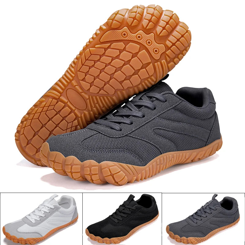 ZeroFlex Barefoot - Ténis Barefoot Unissexo Biqueira Larga Zero Drop Antiderrapantes