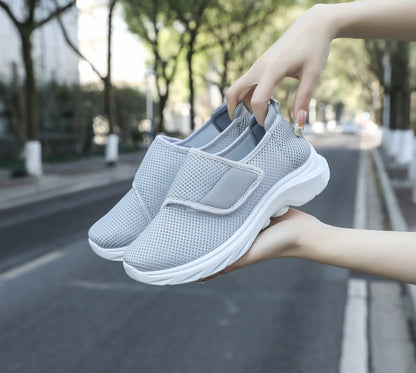 OrthoEase Comfort – Sapatos Ortopédicos Barefoot com Velcro