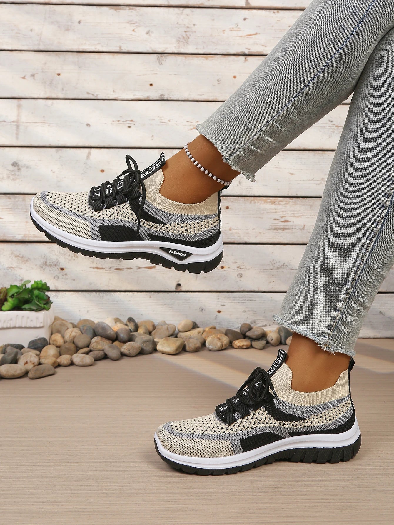 AeroLuna Knit – Sapatos Barefoot Femininos em Malha Respirável
