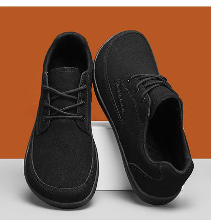 FlexUrban Split – Sapatos Barefoot Minimalistas Em Pele Sintética Para Homem