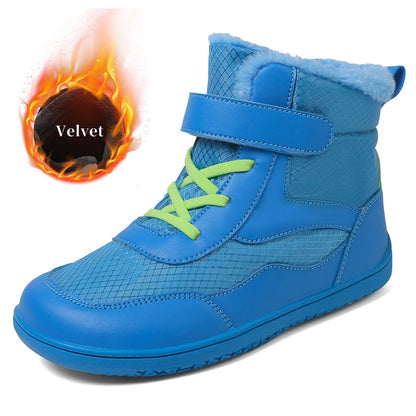 Nivaro Kids - Botas Barefoot Infantis Impermeáveis
