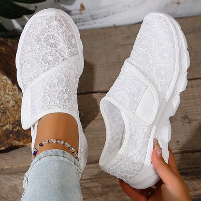 ComfortEase Plus – Sapatos confortáveis de biqueira larga para mulher