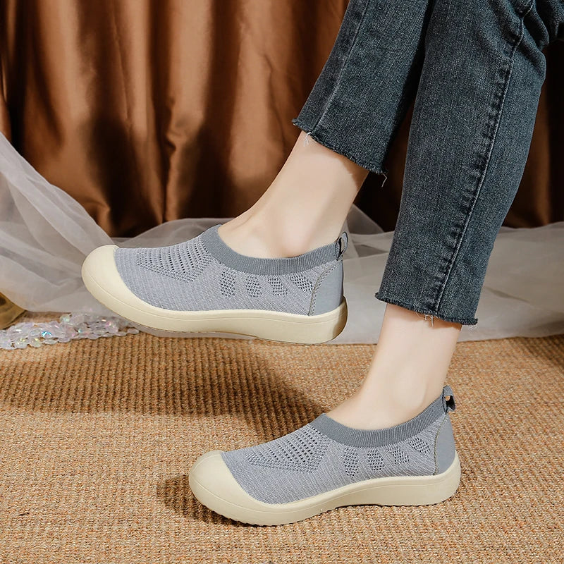 SoftStride Air – Sapatos barefoot respiráveis slip-on unissexo