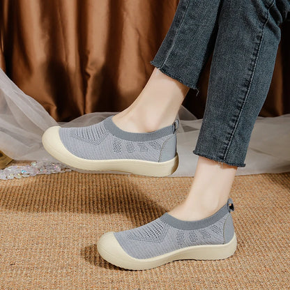 SoftStride Air – Sapatos barefoot respiráveis slip-on unissexo