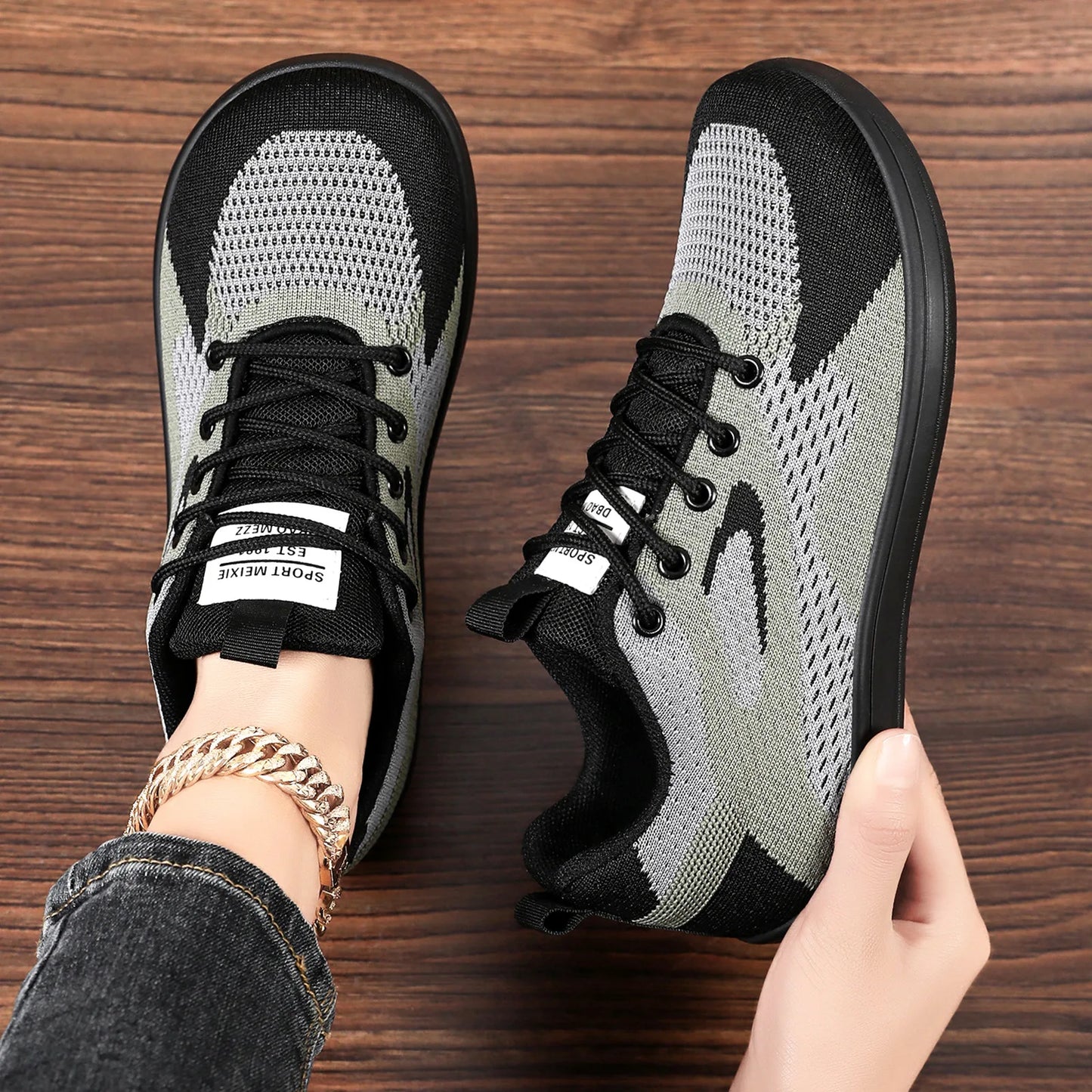 UrbanEase Flow – Ténis Femininos Conforto Barefoot