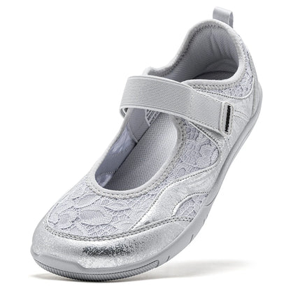CloudStep Flow – Sapatos barefoot slip-on respiráveis unissexo