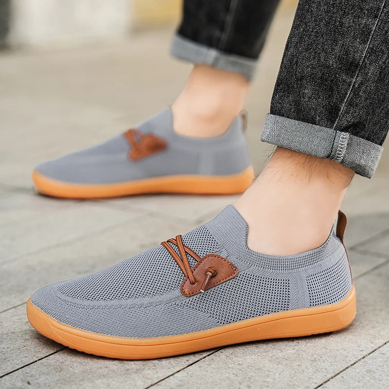 AirFlex Wide – Sapatos Barefoot Respiráveis De Grande Tamanho Para Homem