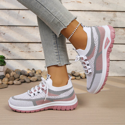 AeroLuna Knit – Sapatos Barefoot Femininos em Malha Respirável