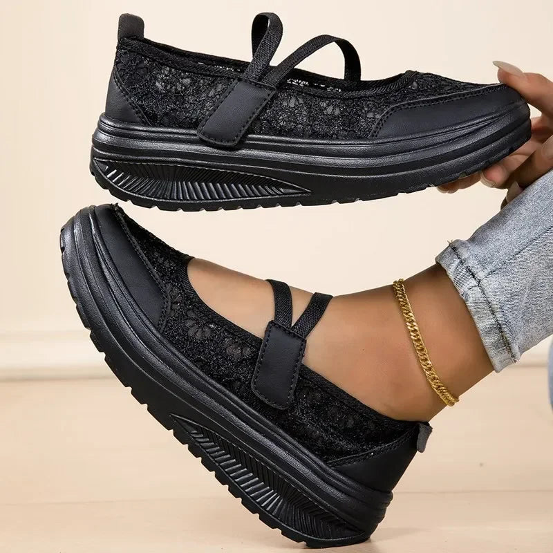 CloudStep Breeze – Sapatos respiráveis e confortáveis para mulher