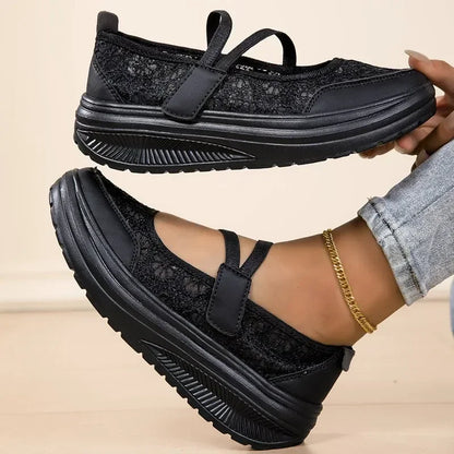 CloudStep Breeze – Sapatos respiráveis e confortáveis para mulher
