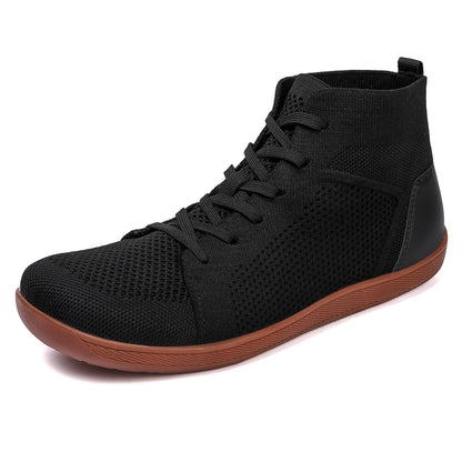 TrailMid Air – Sapatos Barefoot Mid-Top Com Biqueira Larga E Sola Zero Drop Unissexo