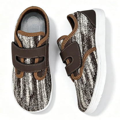Calviro Kids - Ténis Infantis em Canvas com Biqueira Larga