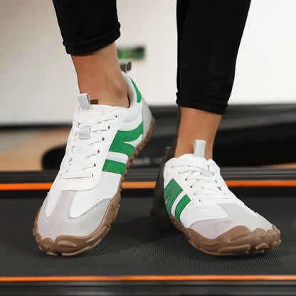 RetroStride – Sapatos Barefoot Unissexo de Biqueira Larga e Sola Zero Drop
