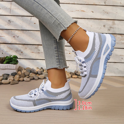 AeroLuna Knit – Sapatos Barefoot Femininos em Malha Respirável