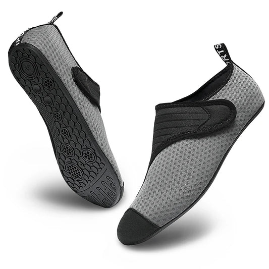 AquaSkin Barefoot - Sapatos Barefoot Aquáticos Unissexo Secagem Rápida
