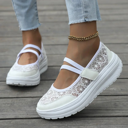 CloudStep Breeze – Sapatos respiráveis e confortáveis para mulher