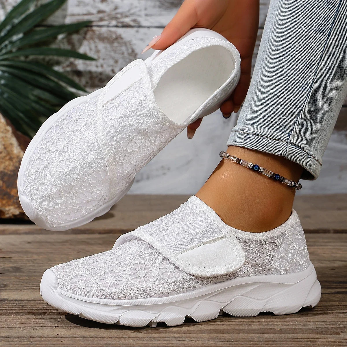 ComfortEase Plus – Sapatos confortáveis de biqueira larga para mulher