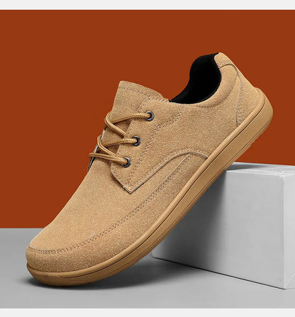 FlexUrban Split – Sapatos Barefoot Minimalistas Em Pele Sintética Para Homem