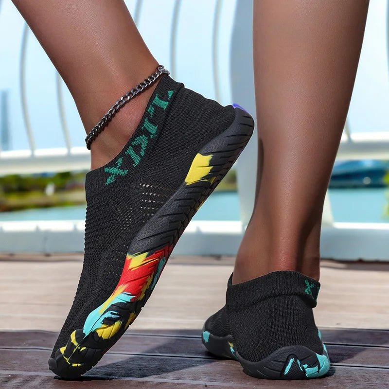 AquaSprint Flow – Sapatos Aquáticos Leves De Secagem Rápida Unissexo