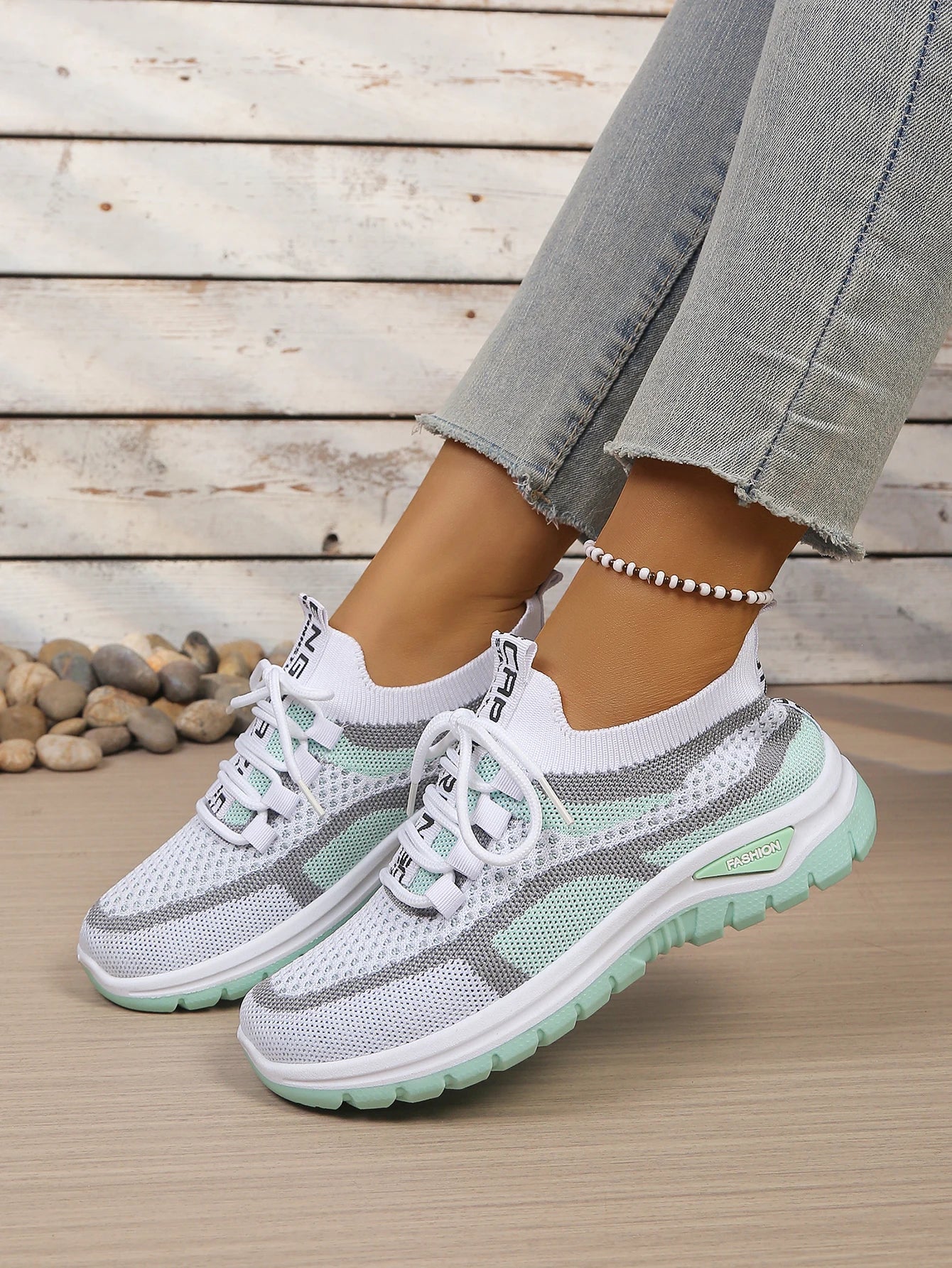 AeroLuna Knit – Sapatos Barefoot Femininos em Malha Respirável