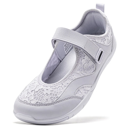 CloudStep Flow – Sapatos barefoot slip-on respiráveis unissexo