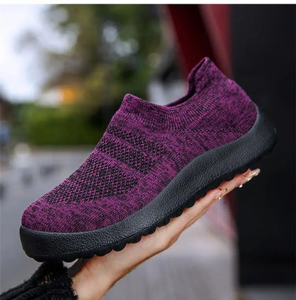 CoreRun Barefoot Lady - Ténis Barefoot Senhora Running Respiráveis Slip-On
