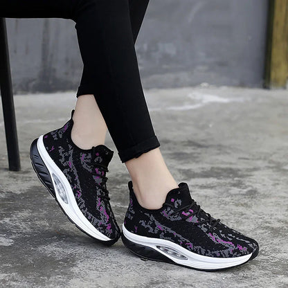 AirMotion Lift – Ténis Plataforma Conforto Femininos