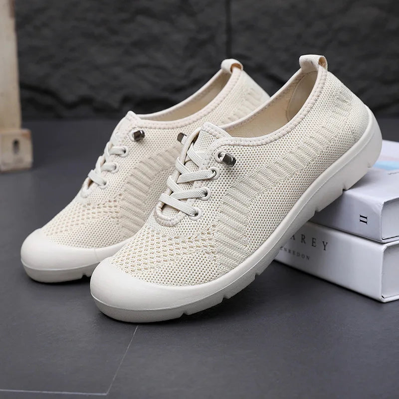 FlexWalk Barefoot Lady - Sapatos Barefoot Senhora Slip-On Respiráveis Antiderrapantes