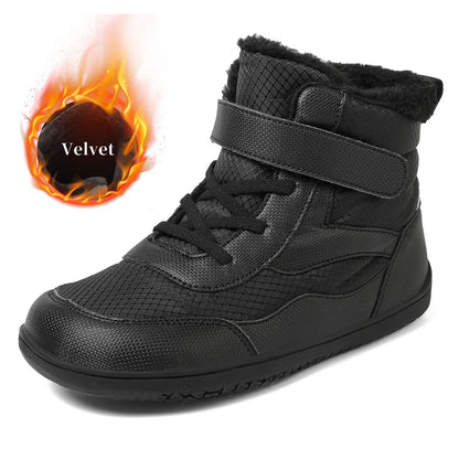 Nivaro Kids - Botas Barefoot Infantis Impermeáveis