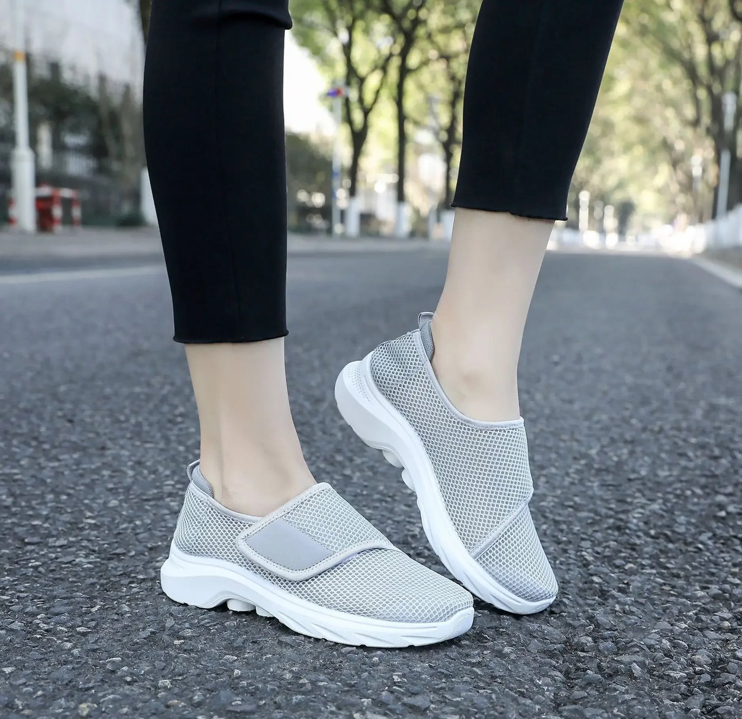 OrthoEase Comfort – Sapatos Ortopédicos Barefoot com Velcro