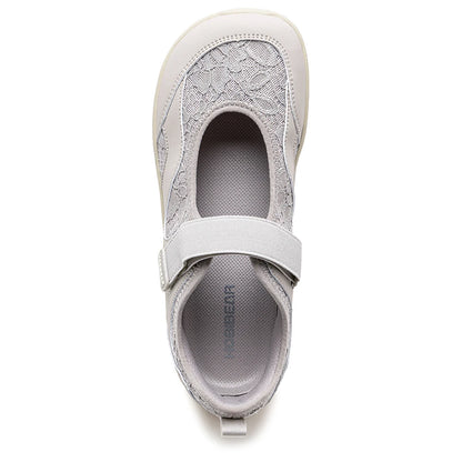 CloudStep Flow – Sapatos barefoot slip-on respiráveis unissexo