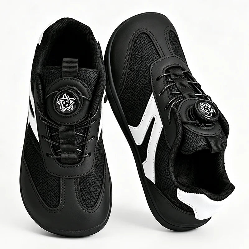 Zaviko Kids - Ténis Barefoot Infantis com Fecho Rotativo