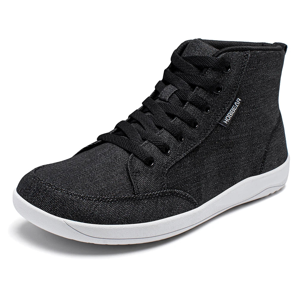 Hobibear WS53157096 – Sapatilhas barefoot mid top em lona unissexo
