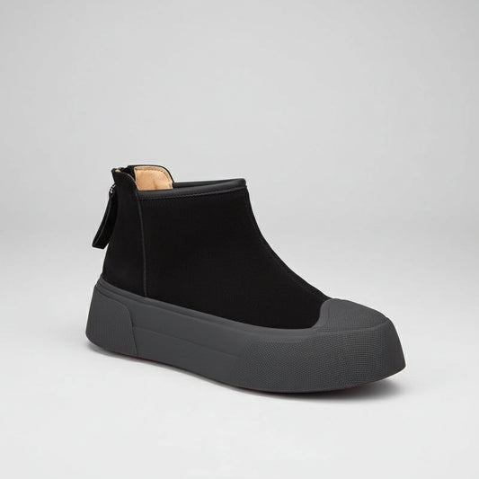 Bottes De Neige Femme Confortables Hivernales Velours Coton