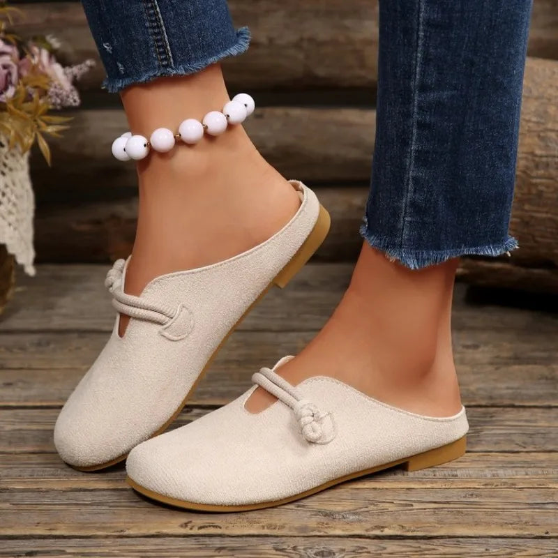 Veloura Barefoot Lady - Loafers Barefoot Senhora Camurça Casual Slip-On
