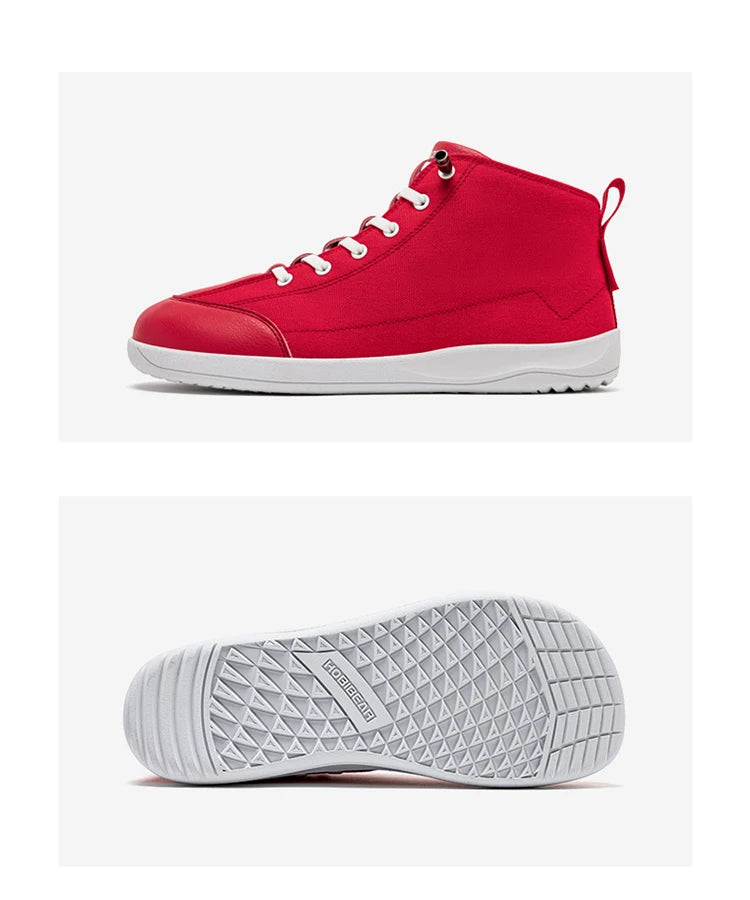 UrbanMid Canvas – Botas barefoot Mid-top Com Biqueira Larga Unissexo