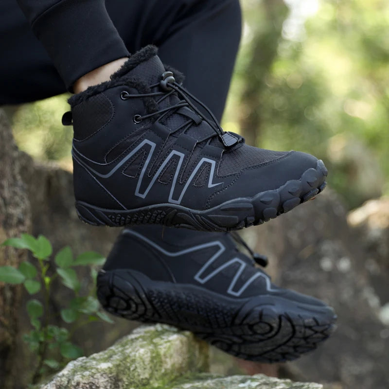 Norvane - Botas Barefoot de Inverno Forradas e Impermeáveis
