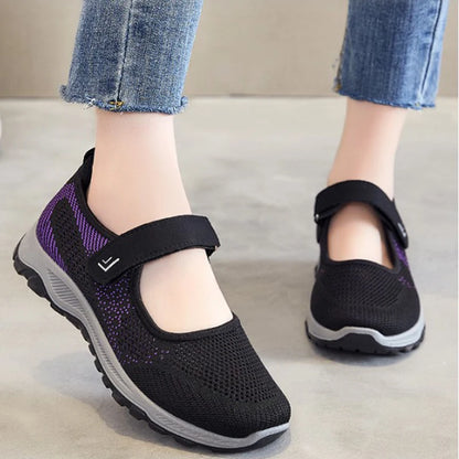 OrthoBare Comfort Lady - Sapatos Barefoot Ortopédicos Senhora Slip-On Respiráveis