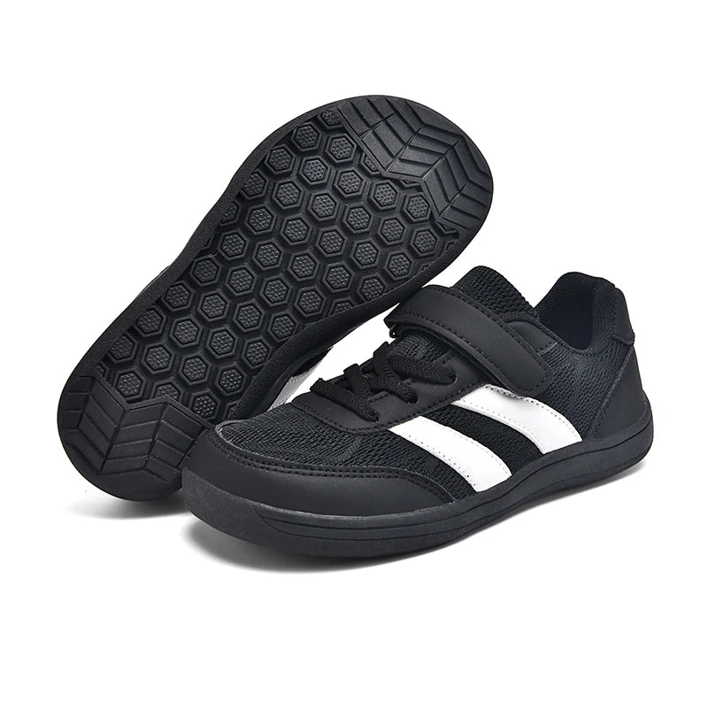 Tervik Kids - Ténis Barefoot Infantis Desportivos com Velcro